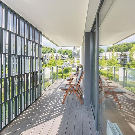 Pomorskie Apartamenty Bernadowska Green Deluxe Gdynia Exteriör bild