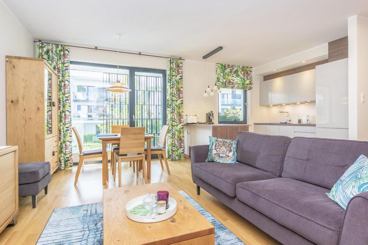 Pomorskie Apartamenty Bernadowska Green Deluxe Gdynia Exteriör bild