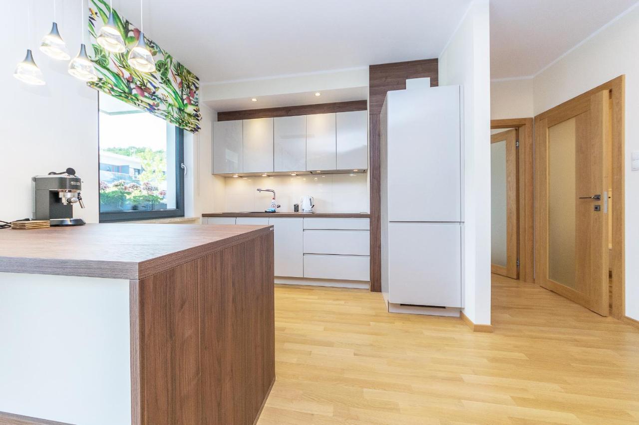 Pomorskie Apartamenty Bernadowska Green Deluxe Gdynia Exteriör bild