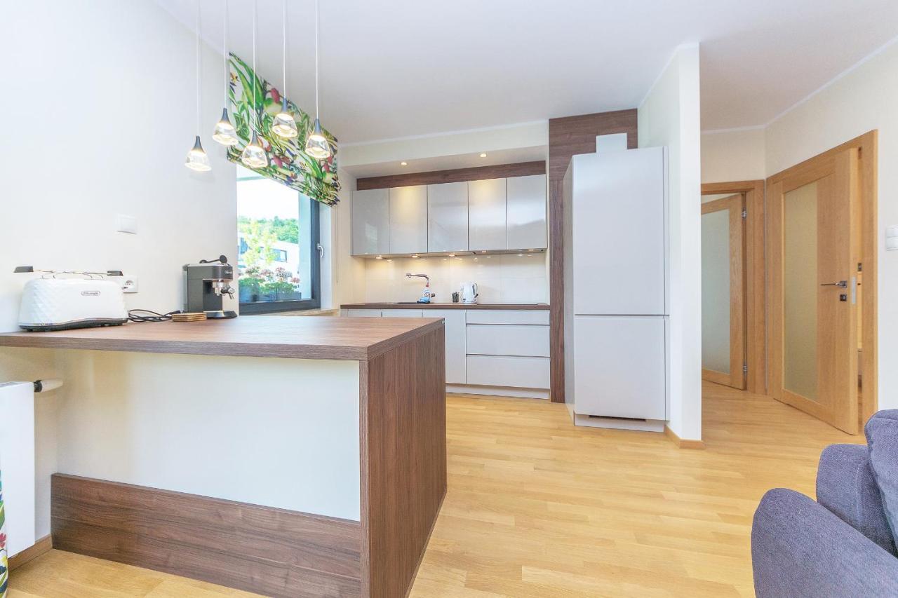 Pomorskie Apartamenty Bernadowska Green Deluxe Gdynia Exteriör bild