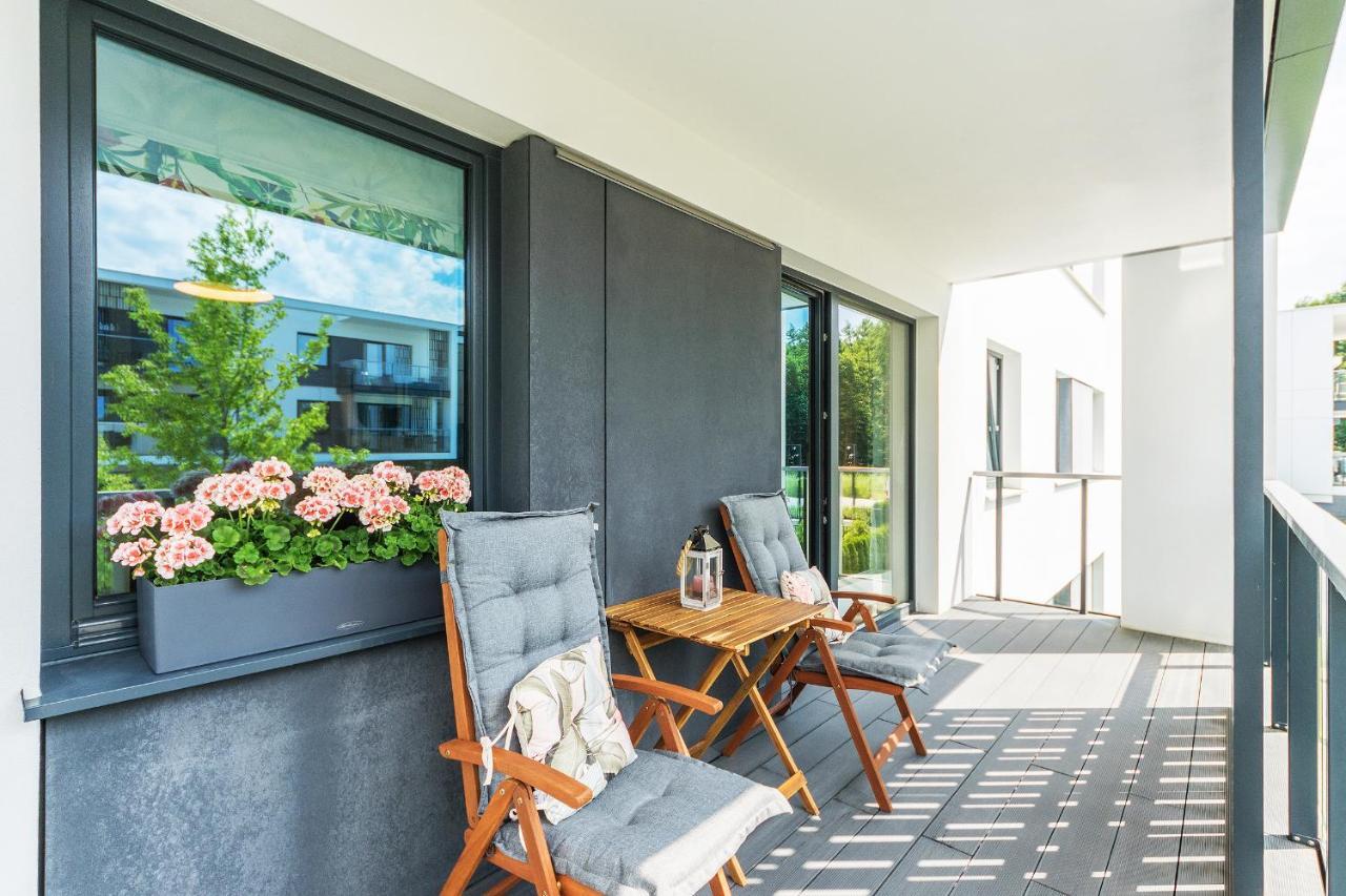 Pomorskie Apartamenty Bernadowska Green Deluxe Gdynia Exteriör bild